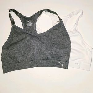 Puma 2 piece set seamless sports bras